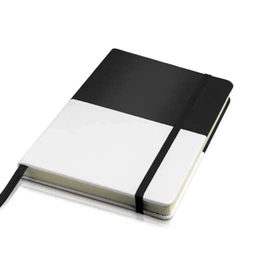 Gift Campaign Taccuino A5 bicolore con copertina in similpelle e pagine neutre> Quaderni A5