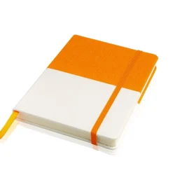 Gift Campaign Taccuino A5 bicolore con copertina in similpelle e pagine neutre> Quaderni A5