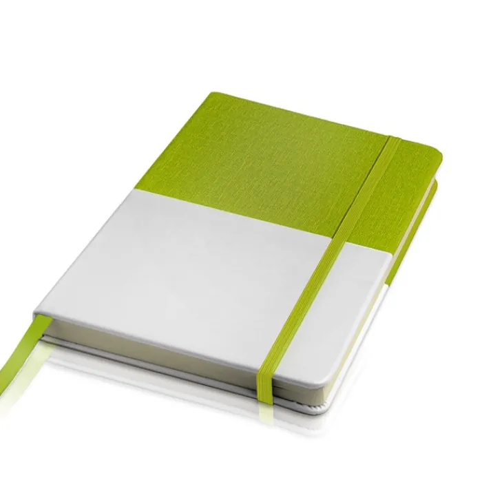 Gift Campaign Taccuino A5 bicolore con copertina in similpelle e pagine neutre> Quaderni A5