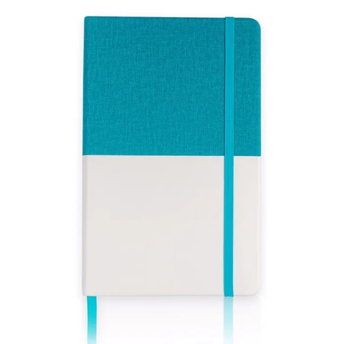 Gift Campaign Taccuino A5 bicolore con copertina in similpelle e pagine neutre> Quaderni A5