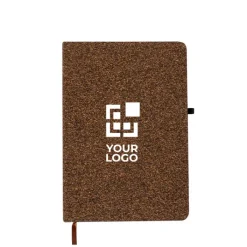 Gift Campaign Taccuino A5 con copertina in fibra di caffè e sughero e pagine a righe><noscript><img width=
