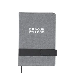 Gift Campaign Taccuino A5 con copertina in PU, chiusura magnetica e pagine a righe><noscript><img width=