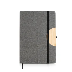 Gift Campaign Taccuino A5 con copertina in lino supporto telefono e pagine neutre></noscript> Quaderni A5
