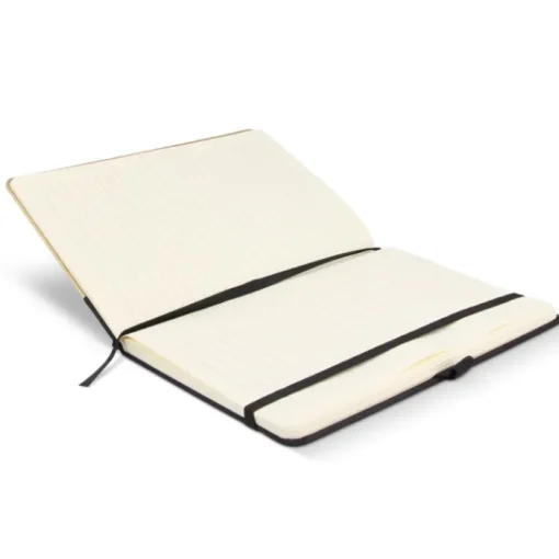 Gift Campaign Taccuino A5 con copertina in bambù e r-PET con fogli a righe> Quaderni A5