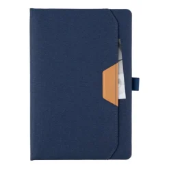 Gift Campaign Taccuino A5 con rilegatura rigida in rPET e PU con pagine a righe><noscript><img width=