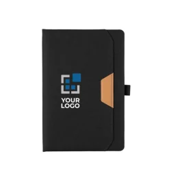 Gift Campaign Taccuino A5 con rilegatura rigida in rPET e PU con pagine a righe><noscript><img width=