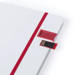 Gift Campaign Taccuino A5 con USB 16GB estraibile elastico e pagine righe USB Colors></noscript> Quaderni A5