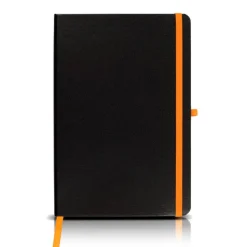 Gift Campaign Taccuino A5 copertina in cartone nera dettagli colorati pagine neutre> Quaderni A5