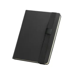 Gift Campaign Taccuino A5 in similpelle con elastico portapenna fogli neutri Pengo></noscript> Quaderni A5