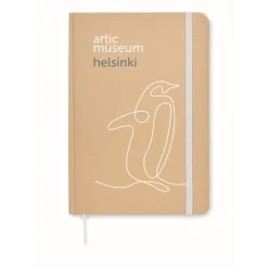 Gift Campaign Taccuino aziendale con logo A5 pagine a quadri con elastico Everwrite><noscript><img width=