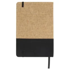 Gift Campaign Taccuino con copertina in iuta e rPET, fondo colorato e fogli a righe></noscript> Quaderni A5