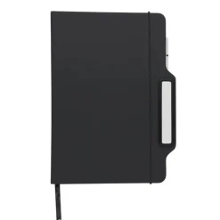 Gift Campaign Taccuino con copertina rigida e supporto per smartphone, pagine neutre A5></noscript> Taccuini Con Penna