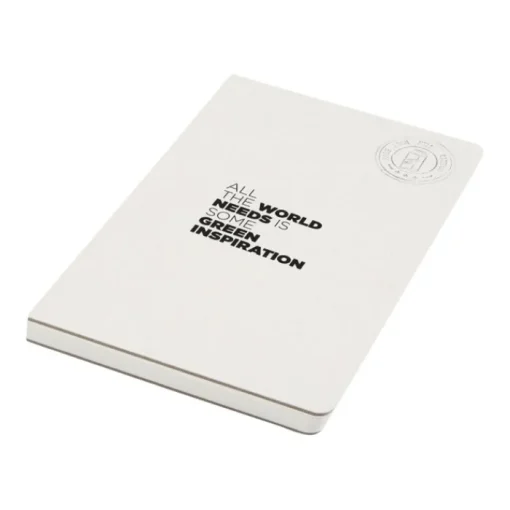 Gift Campaign Taccuino con logo A5 catone riciclato fogli a righe Milk Carton> Gadget Ecologici|Taccuini Ecologici