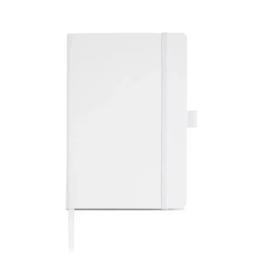 Gift Campaign Taccuino in rPET formato A5 con pagine neutre e anello porta penna> Taccuini Ecologici|Quaderni A5