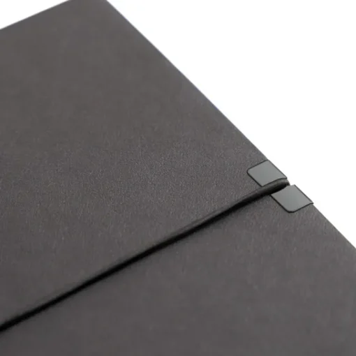 Gift Campaign Taccuino in similpelle con elastico orizzontale A5 fogli a righe> Quaderni A5