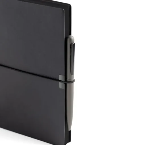 Gift Campaign Taccuino in similpelle con elastico orizzontale A5 fogli a righe> Quaderni A5
