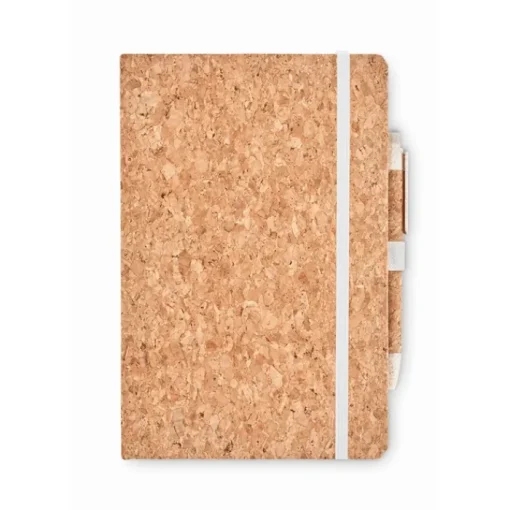Gift Campaign Taccuino personalizzato A5 con elastico e penna in bambù Earth> Taccuini Con Penna|Taccuini Ecologici