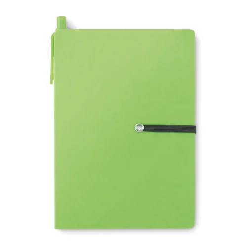 Gift Campaign Taccuino promozionale riciclato con memo adesivi e penna EcoSet> Post-It E Memo|Taccuini Tascabili E Quadernini A6