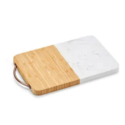 Gift Campaign Tagliere di design in bambù e marmo con maniglia superiore></noscript> Taglieri