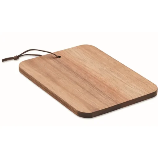 Gift Campaign Tagliere in di acacia con cordino in PU> Taglieri