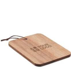 Gift Campaign Tagliere in di acacia con cordino in PU></noscript> Taglieri