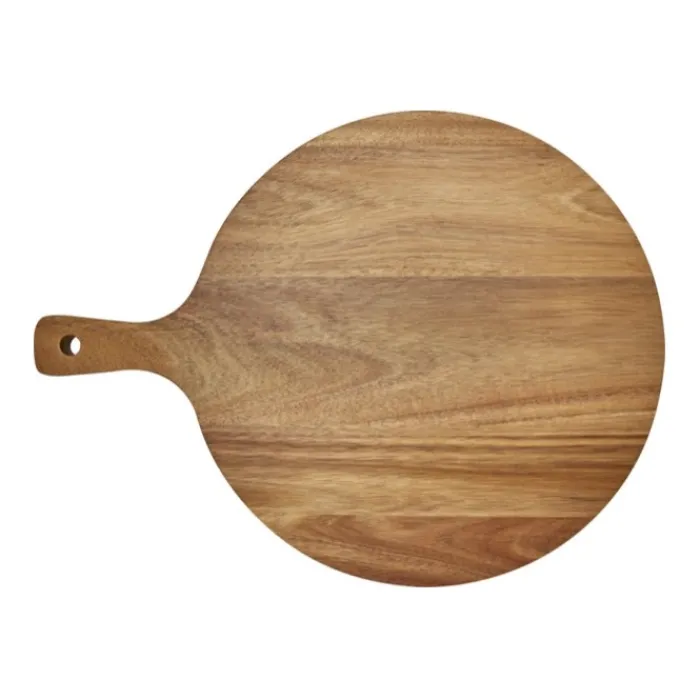 Gift Campaign Tagliere in di acacia con 6 scanalature e rotella tagliapizza> Altri Utensili Da Cucina