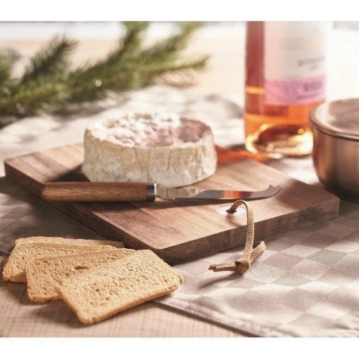 Gift Campaign Tagliere per formaggi in di acacia con coltello> Taglieri