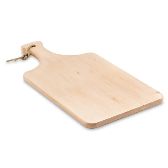 Gift Campaign Taglieri classici con logo in di ontano e con manico Gastro> Taglieri