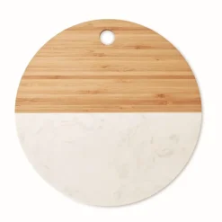 Gift Campaign Taglieri con logo in marmo e bambù dalla forma rotonda Gourmet></noscript> Altri Utensili Da Cucina