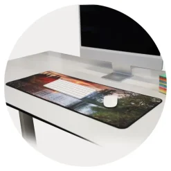 Gift Campaign Tappetino da scrivania 78x30cm in poliestere e gomma da sublimare><noscript><img width=