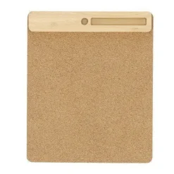 Gift Campaign Tappetino in sughero e bambù con supporto per cellulare e prese USB></noscript> Tappetini Per Mouse