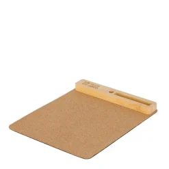 Gift Campaign Tappetino in sughero e bambù con supporto per cellulare e prese USB></noscript> Tappetini Per Mouse