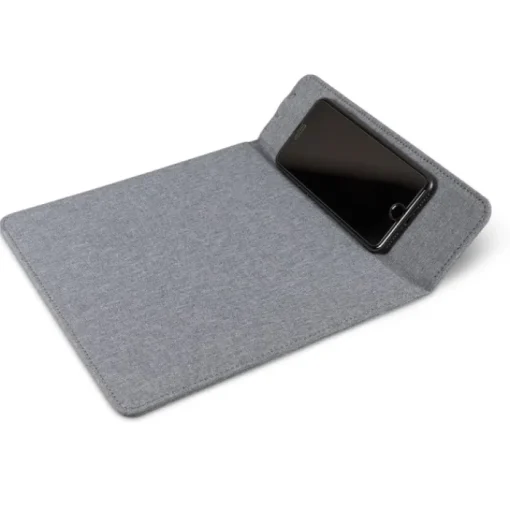Gift Campaign Tappetino mouse pieghevole con caricatore wireless incluso da 5W> Tappetini Per Mouse
