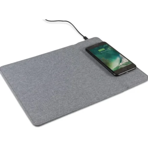 Gift Campaign Tappetino mouse pieghevole con caricatore wireless incluso da 5W> Tappetini Per Mouse