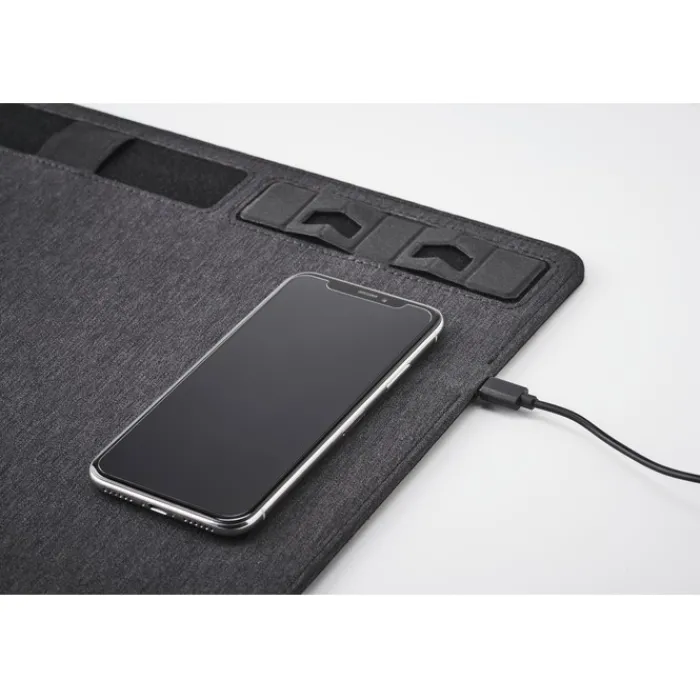 Gift Campaign Tappetino mouse RPET multifunzionale personalizzabile Charge RPET> Tappetini Per Mouse