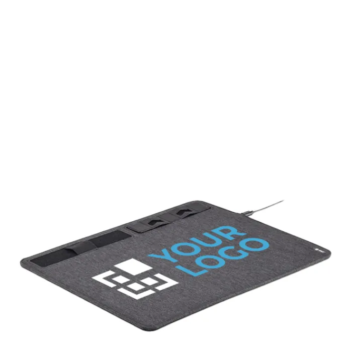 Gift Campaign Tappetino mouse RPET multifunzionale personalizzabile Charge RPET> Tappetini Per Mouse