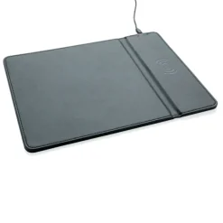 Gift Campaign Tappetino per mouse con logo in PU con base di ricarica Wireless></noscript> Tappetini Per Mouse