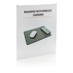 Gift Campaign Tappetino per mouse con logo in PU con base di ricarica Wireless></noscript> Tappetini Per Mouse