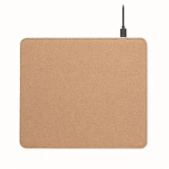 Gift Campaign Tappetino per mouse in sughero con caricatore wireless integrato Cork><noscript><img width=