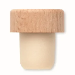 Gift Campaign Tappo per bottiglia di vino realizzato in di faggio></noscript> Gadget Per Vino