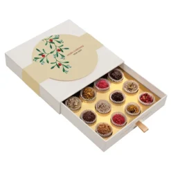 Gift Campaign Tartufi al cioccolato con vari ripieni gourmet in scatola quadrata></noscript> Cioccolatini