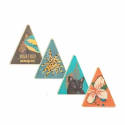 Gift Campaign Tavoletta di cioccolato con mandorle triangolare personalizzabile></noscript> Gadget Natalizi|Cioccolatini