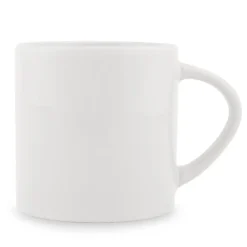 Gift Campaign Tazza bianca con manico triangolare progettata per sublimazione 180ml><noscript><img width=