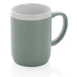 Gift Campaign Tazza con logo ceramica finitura opaca bordo bianco 300ml White Deco></noscript> Tazze Mug