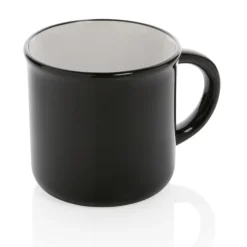Gift Campaign Tazza con logo effetto vintage manico curvo 280ml Basic Bicolor> Tazze Mug