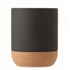 Gift Campaign Tazza con logo in ceramica opaca base in sughero 300ml Design Cork><noscript><img width=