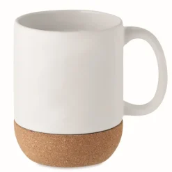 Gift Campaign Tazza con logo in ceramica opaca base in sughero 300ml Design Cork><noscript><img width=