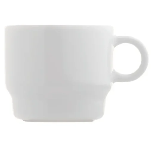 Gift Campaign Tazza impilabile con piattino quadrato prodotta in Europa da 180ml> Tazzine Da Caffè E Tazze Tè