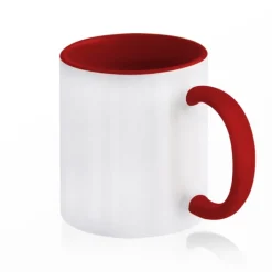 Gift Campaign Tazza in ceramica da sublimare con interno e manico colorato da 325ml><noscript><img width=