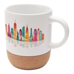 Gift Campaign Tazza in ceramica per sublimazione con base in sughero 300ml><noscript><img width=